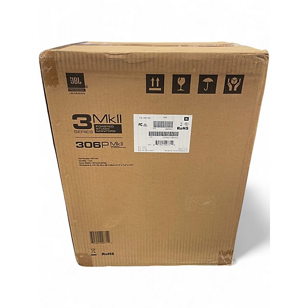Used JBL 306P MKII Powered Monitor