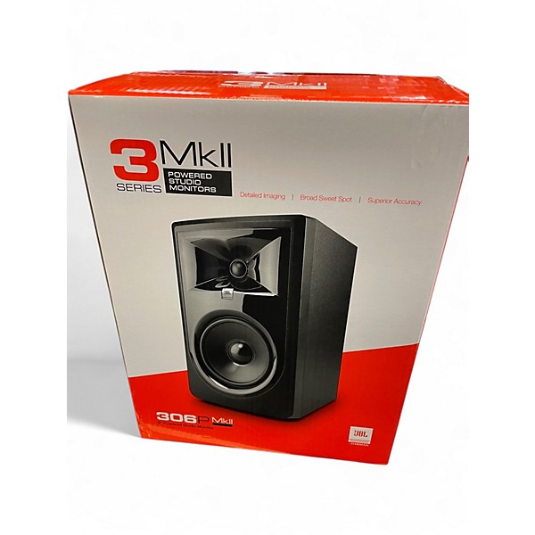Used JBL 306P MKII Powered Monitor