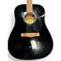 Used Fender CD-60S Black Acoustic Guitar thumbnail