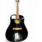 Used Fender CD-60S Black Acoustic Guitar