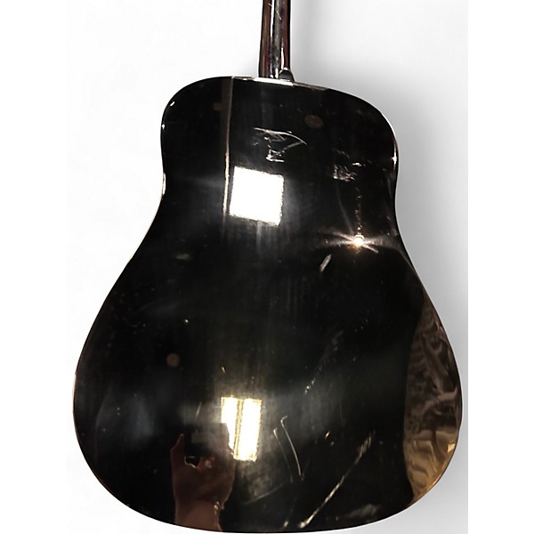 Used Fender CD-60S Black Acoustic Guitar