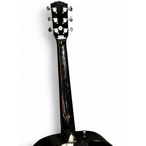 Used Fender CD-60S Black Acoustic Guitar