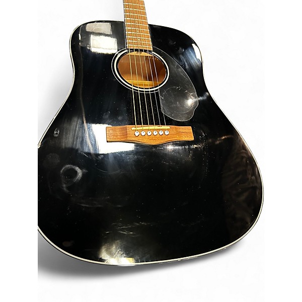 Used Fender CD-60S Black Acoustic Guitar
