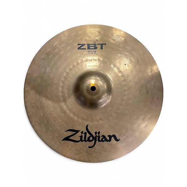 Used Zildjian 14in ZBT Hi Hat Pair Cymbal