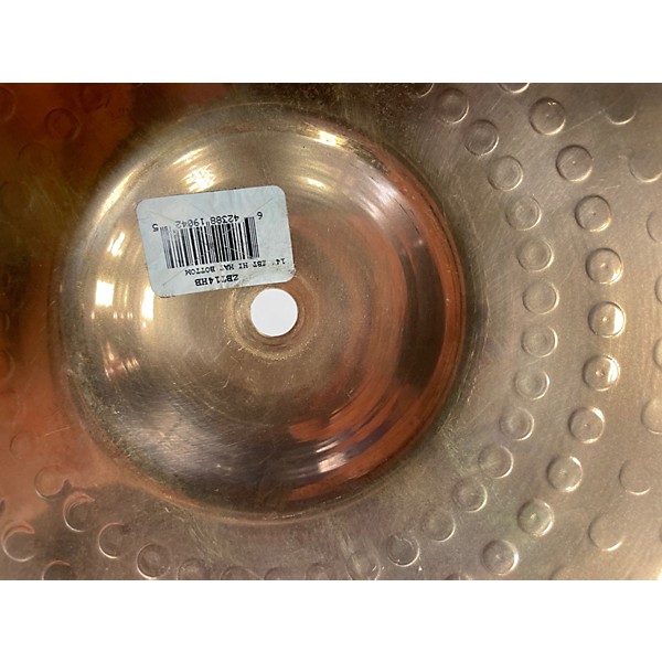 Used Zildjian 14in ZBT Hi Hat Pair Cymbal