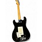 Used Starcaster by Fender Stratocaster Black Solid Body Electric Guitar