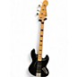 Used Fender Geddy Lee Signature Jazz Bass Black Electric Bass Guitar thumbnail