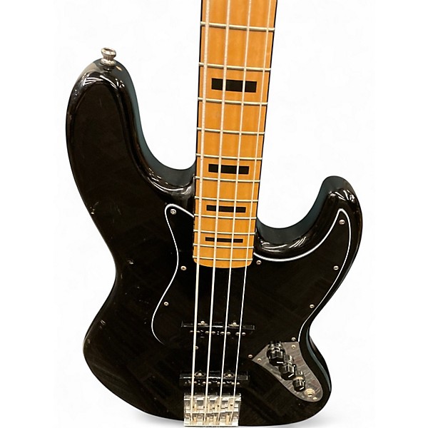 Used Fender Geddy Lee Signature Jazz Bass Black Electric Bass Guitar