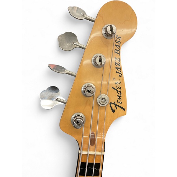 Used Fender Geddy Lee Signature Jazz Bass Black Electric Bass Guitar