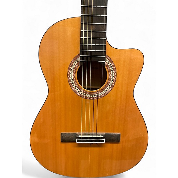 Used Jasmine JC25CE Natural Classical Acoustic Electric Guitar