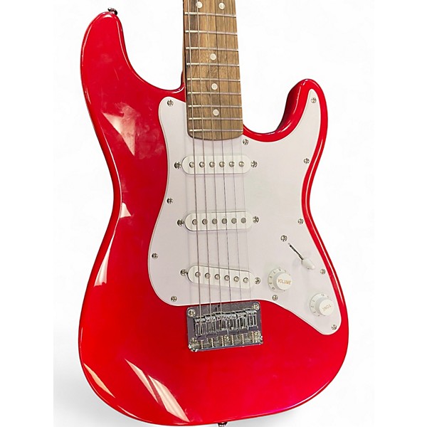 Used Squier Mini Affinity Stratocaster Red Electric Guitar
