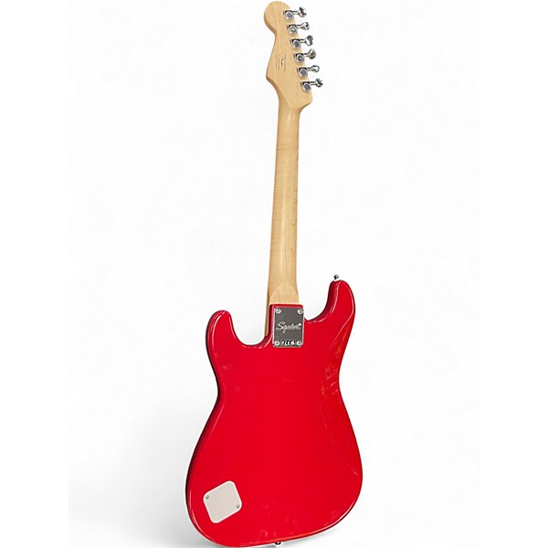 Used Squier Mini Affinity Stratocaster Red Electric Guitar