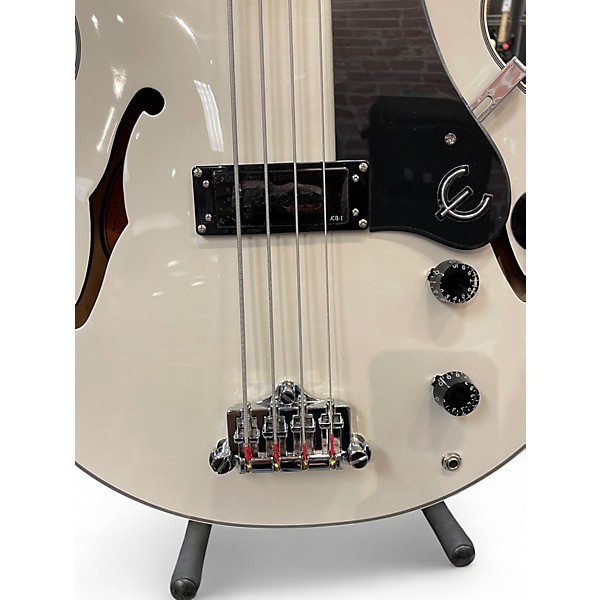 Used Epiphone Jack Casady Signature Alpine White Electric Bass Guitar