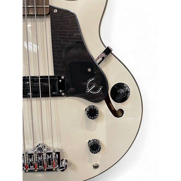 Used Epiphone Jack Casady Signature Alpine White Electric Bass Guitar