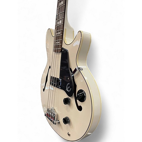 Used Epiphone Jack Casady Signature Alpine White Electric Bass Guitar