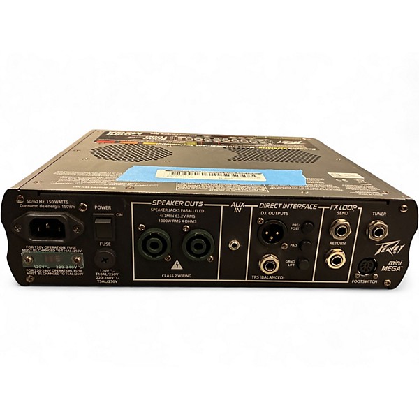 Used Peavey MINI MEGA Bass Amp Head
