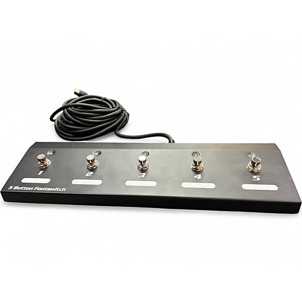 Used Peavey 5 BUTTON MIDI FOOTSWITCH Footswitch