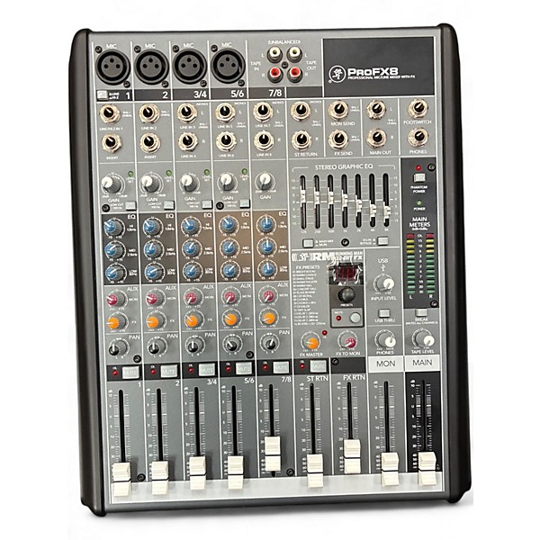 Used Mackie PROFX8 Unpowered Mixer