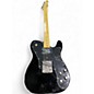 Used Squier Telecaster Custom Black Solid Body Electric Guitar thumbnail