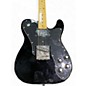 Used Squier Telecaster Custom Black Solid Body Electric Guitar