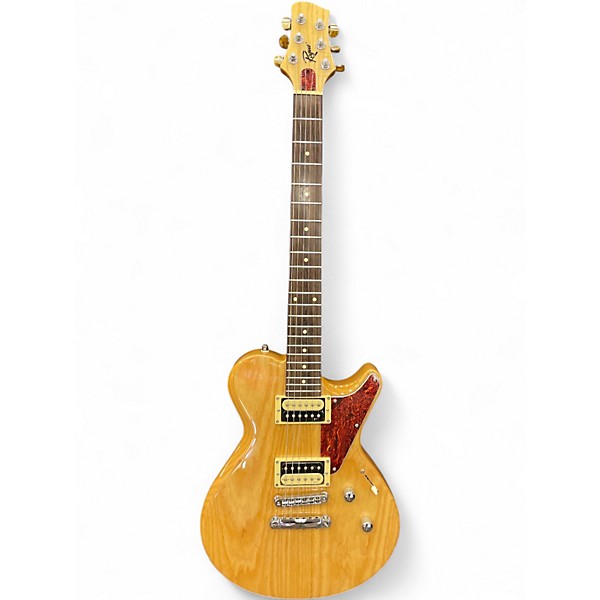 Used Rogue HH ASH Natural Solid Body Electric Guitar