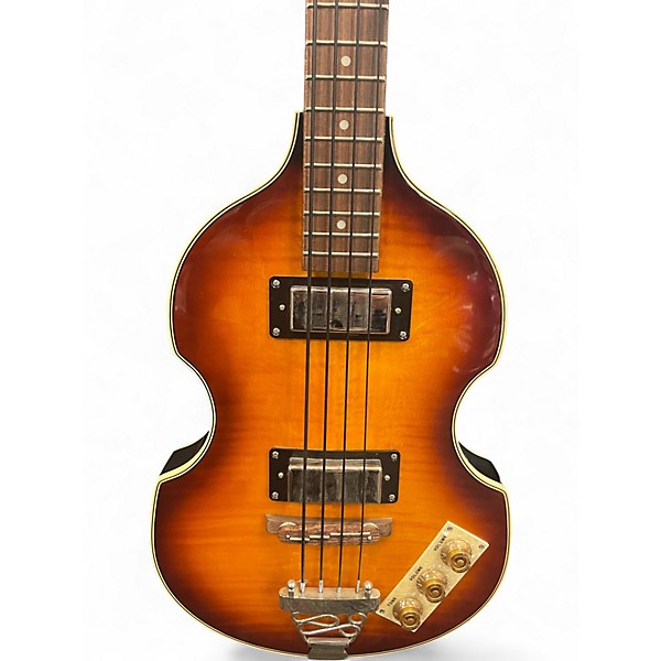Used Epiphone Viola 2 Color Sunburst Electric Bass Guitar