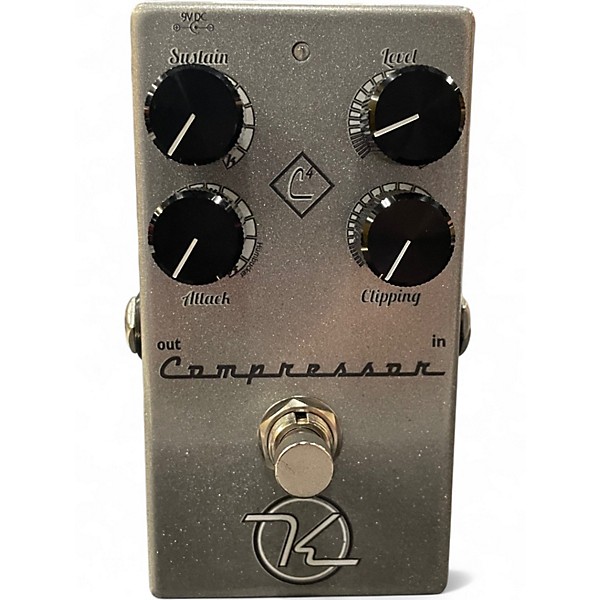Used Keeley 4 Knob Compressor Effect Pedal