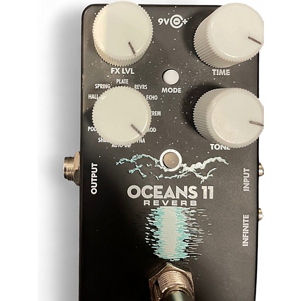 Used Electro-Harmonix Oceans 11  Reverb Effect Pedal
