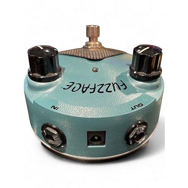 Used Dunlop Jimi Hendrix Fuzz Face Mini Turquoise Effect Pedal