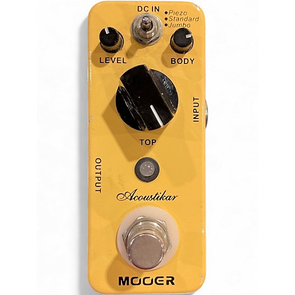 Used Mooer ACOUSTICAR Effect Pedal
