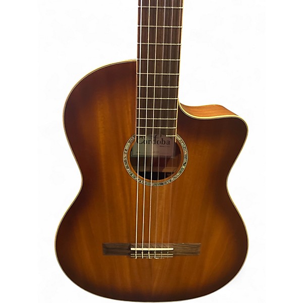 Used Cordoba C4-CE Natural Classical Acoustic Electric Guitar