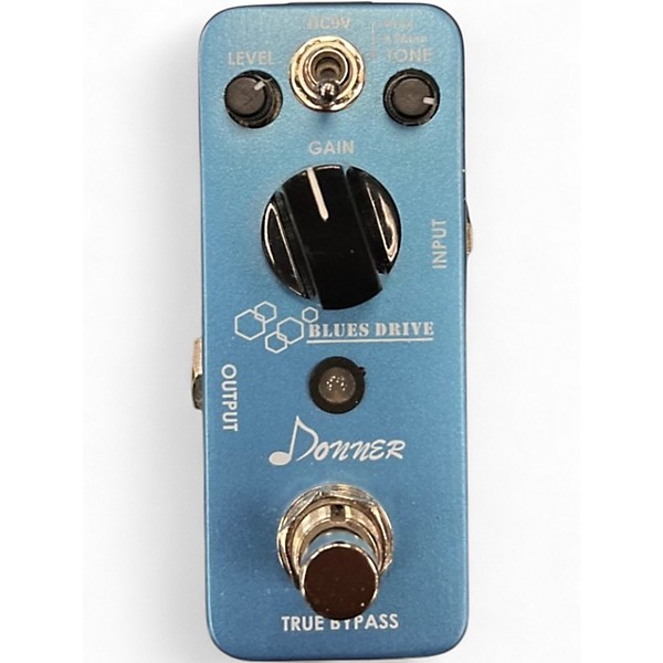 Used Donner Blues Drive Effect Pedal