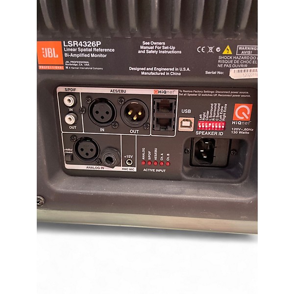 Used JBL LSR4326P Powered Monitor