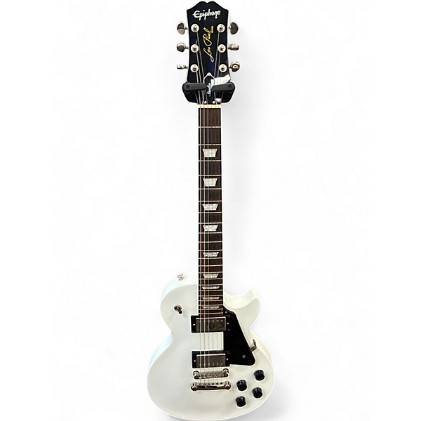 Used Epiphone Les Paul Studio WHITE Solid Body Electric Guitar