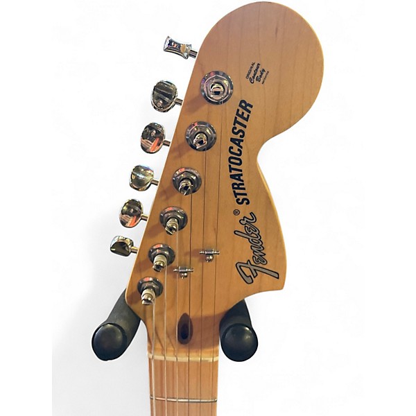 Used 2020 Fender American Performer Stratocaster HSS Matte Surf Green Solid Body Electric Guitar