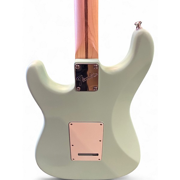 Used 2020 Fender American Performer Stratocaster HSS Matte Surf Green Solid Body Electric Guitar