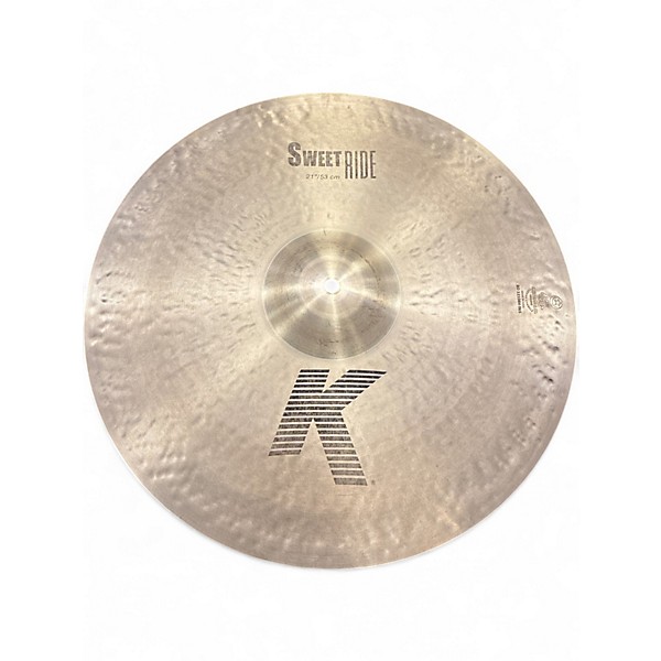 Used 2025 Zildjian 21in K Sweet Ride Cymbal