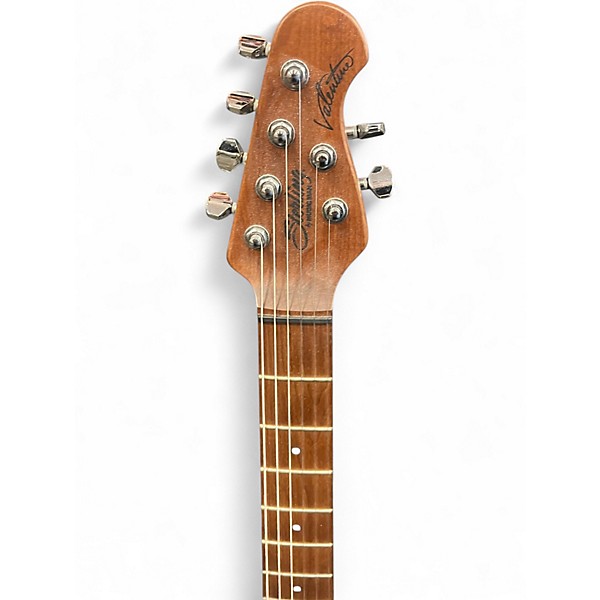 Used Sterling by Music Man Valentine Blue Solid Body Electric Guitar