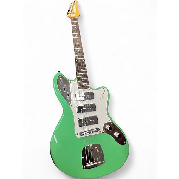 Used Jay Turser Surfmaster Surf Green Solid Body Electric Guitar