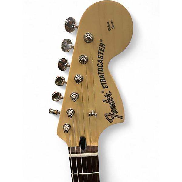 Used Fender Tom Delonge Signature Stratocaster Natural Solid Body Electric Guitar