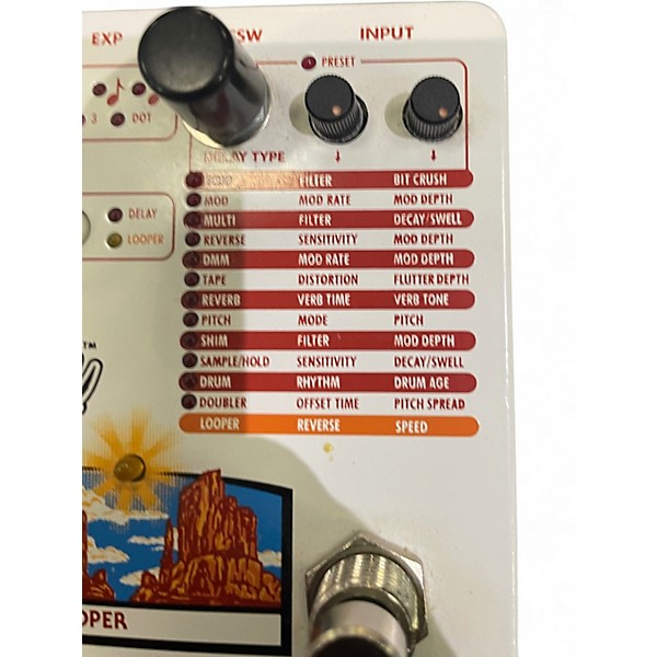Used Electro-Harmonix Grand Canyon Delay and Looper Effect Pedal