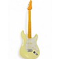 Used SX VINTAGE SERIES CUSTOM HAND MADE SSS STRAT STYLE TV Yellow Solid Body Electric Guitar thumbnail