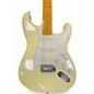 Used SX VINTAGE SERIES CUSTOM HAND MADE SSS STRAT STYLE TV Yellow Solid Body Electric Guitar