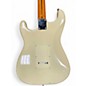 Used SX VINTAGE SERIES CUSTOM HAND MADE SSS STRAT STYLE TV Yellow Solid Body Electric Guitar