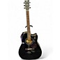 Used Yamaha FX335C Black Acoustic Electric Guitar thumbnail