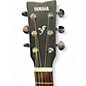 Used Yamaha FX335C Black Acoustic Electric Guitar
