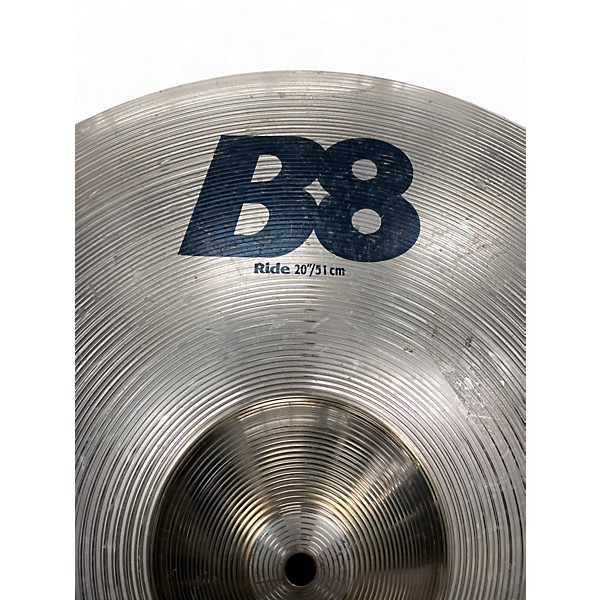 Used SABIAN 20in B8 Ride Cymbal