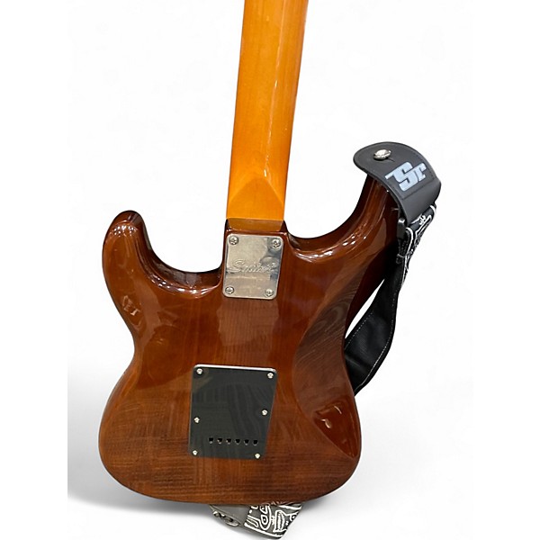 Used Fender Classic Vibe '70s Stratocaster HSS Walnut Solid Body Electric Guitar