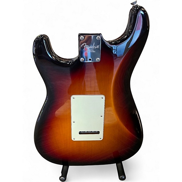 Used Fender American Professional Stratocaster with Rosewood Neck 3 Tone Sunburst Solid Body Electric Guitar