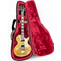 Used 2017 Gibson Les Paul Tribute Gold Top Solid Body Electric Guitar thumbnail
